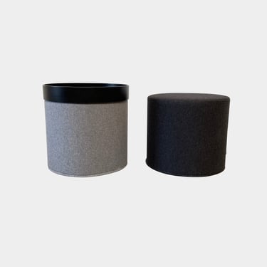 Softline Drum Pouf with Tray Option