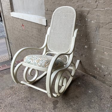 Painted Bentwood Rocker