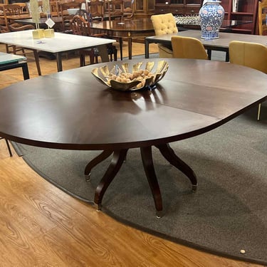 Ethan Allen Dark Cherry Dining Table