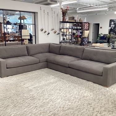 Restoration Hardware Belgian Slope Arm Sectional