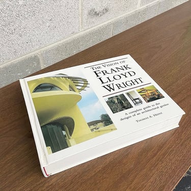 Vintage Vision of Frank Lloyd Wright Book Retro 2000 A Complete ...