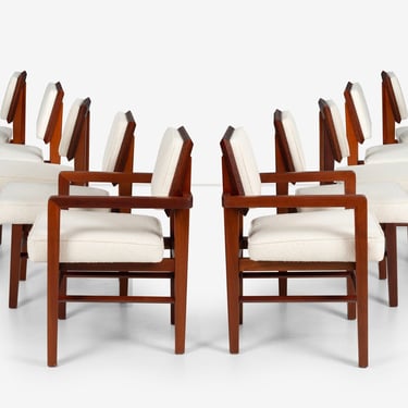 Frank Lloyd Wright, Set of Ten Taliesin Dining Chairs ,1955