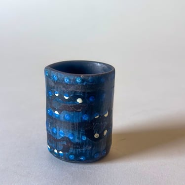 April Adewole: Blue Cylinder
