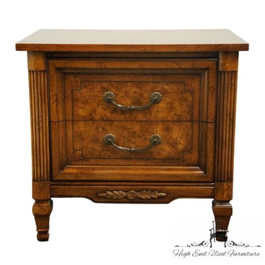 DIXIE FURNITURE Italian Neoclassical Tuscan Style 26" Two Drawer Nightstand 147-621 