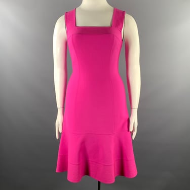 OSCAR DE LA RENTA Size 8 Pink Fuchsia Wool | Sui Generis Designer  Consignment - San Francisco, CA | ATTIC
