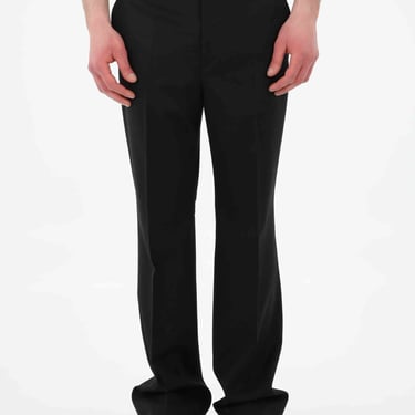 Valentino Garavani Men Black Tailored Trousers