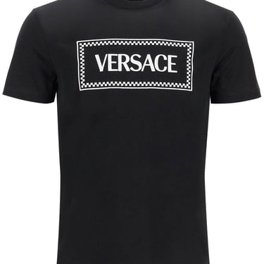 Versace Embroidered Logo T-Shirt Men