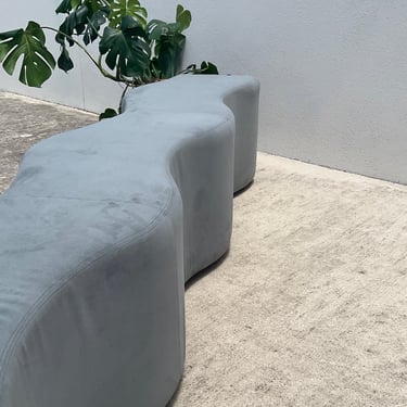 Post Modern Wave Bench