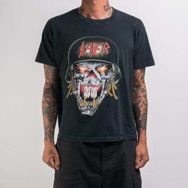 Vintage 1991 Slayer Clash Of Titans Tour T-Shirt 