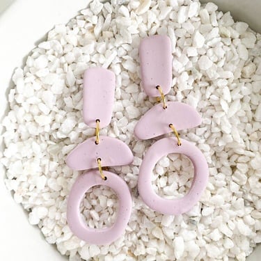 The Josie | Lilac | Polymer Clay Earrings