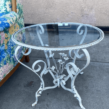 Made in Italy | Handcrafted Metal Table from Italy