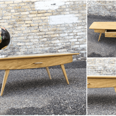 Made In Minnesota Coffee Table + Drawer 