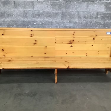 Gigantic Pine Bench (Seattle)