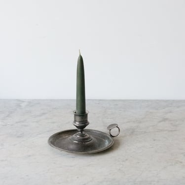 Silver Chamber Candlestick