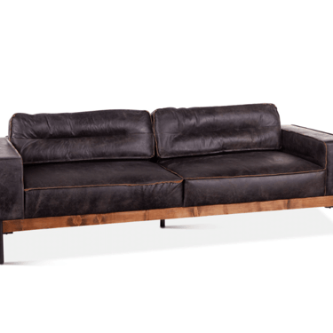 Portofino Distressed Leather Sofa