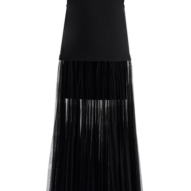 Jil Sander Layered Dress With Pleated Skirt Women