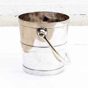 1920s Silver Plate Ice Bucket