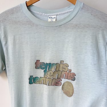 70s Tennis Glitter Tee 