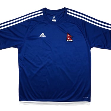 Vintage 2007 Adidas Nepal National Soccer Team Away Jersey/Football Kit Size Large/XL 