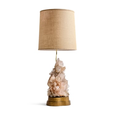 Quartz Crystal Table Lamp by Carole Stupell, 1960s