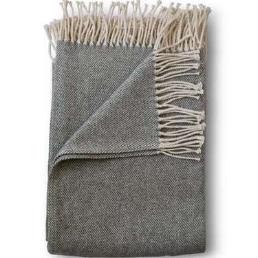 Evangeline | CLOUD 100% COTTON HERRINGBONE THROW