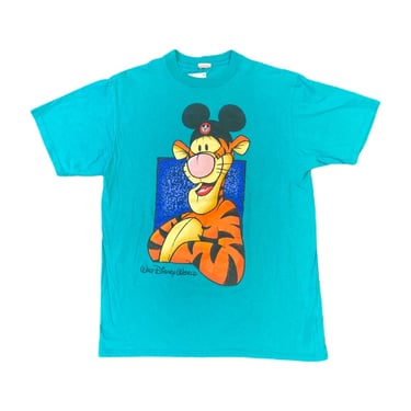 (M) Vintage Walt Disney World Tigger T-Shirt 031422 JF
