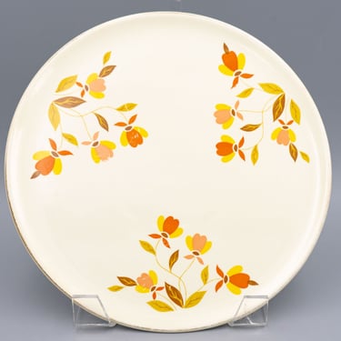 Hall China Autumn Leaf Cake Plate | Vintage Tableware 