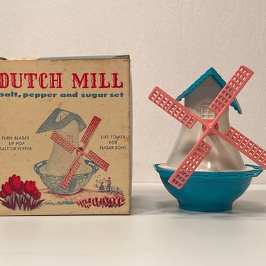 Dutch Mill Salt, Pepper, & Sugar Set 