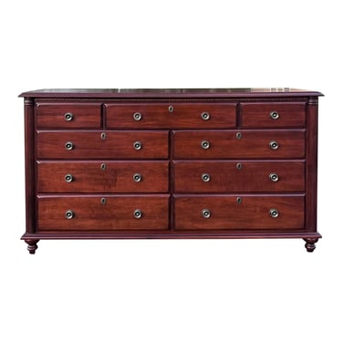Made in Canada Solid Cherry 9 Drawer Dresser 