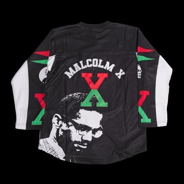 Malcolm X Jersey (Black)