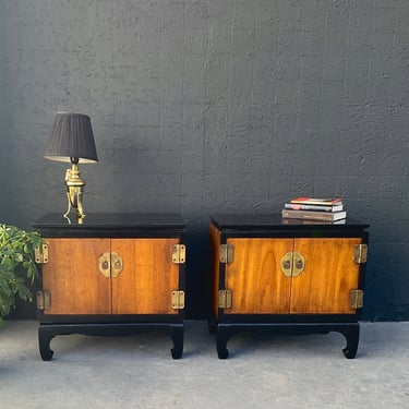 Lane Chinoiserie Night Stands or End Tables