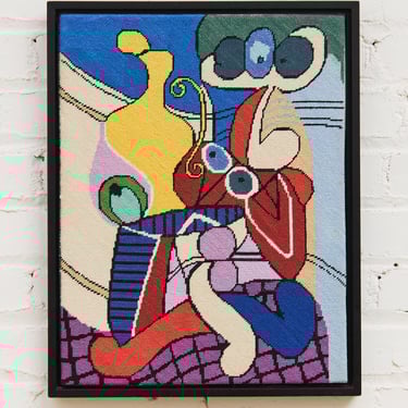 Picasso Study Needlepoint Art