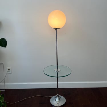 Vintage Lollipop Lamp & End Table 