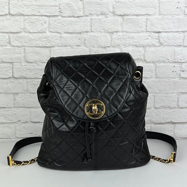 Chanel 90's backpack, Black