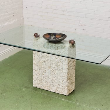 Tessellated Stone Maitland Smith Dining Table