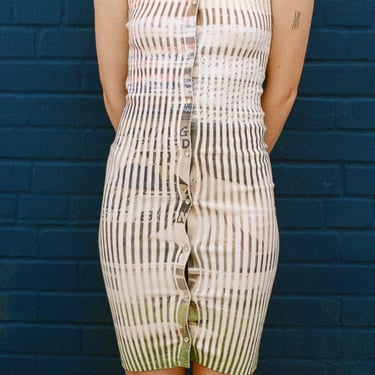 GIU GIU x 100% SILK NONNA PEARL DRESS