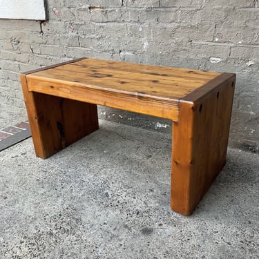 Butcher Block Bench