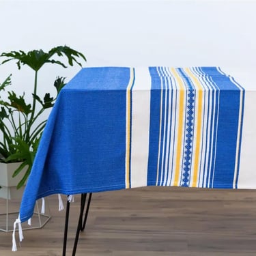 SIR Hand Loom Table Linen - Royal Blue