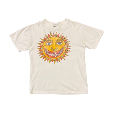 (L) 1993 White Bite of Seattle Sun T-Shirt 033122 JF