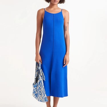 Compañia Fantasica - Knit Midi Dress - Cobalt Blue