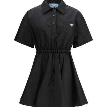 Prada Women Nylon Chemisier Dress