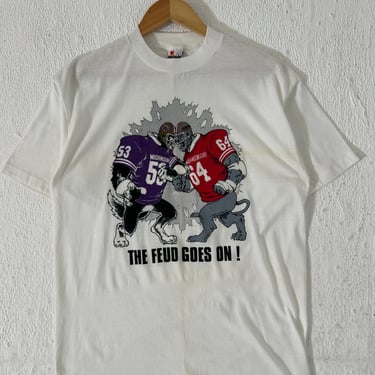 Vintage UW Huskies The Feud Goes On! T-Shirt Sz. L