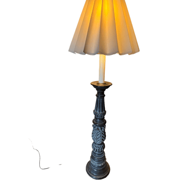 Traditional Acanthus Carved Column Floor Lamp  PD138-26