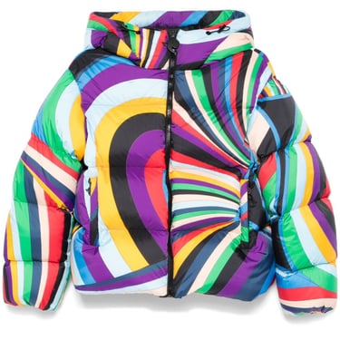 Pucci Women Printed Nylon Down Jacket