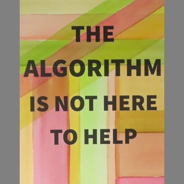 Algorithm Series 21: The Algorithm Is Not Here to Help 