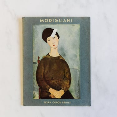 vintage Modigliani portfolio collection of prints