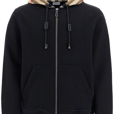 Burberry Samuel Sweatshirt With Check Hood Men