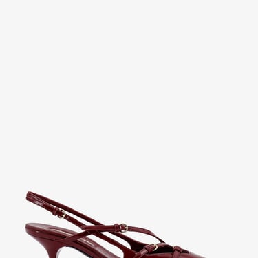 Miu Miu Woman Slingback Woman Red Pumps