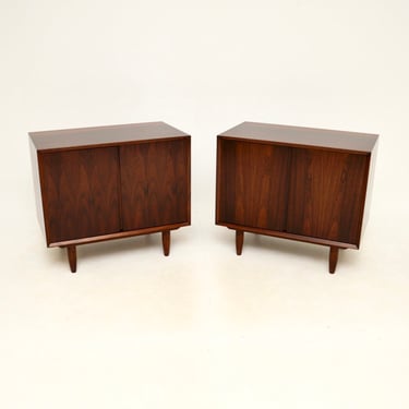 Pair of Danish Vintage Rosewood Side Cabinets by Poul Cadovius