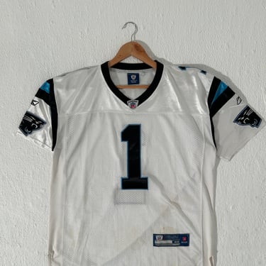 Cam Newton Carolina Panthers NFL Reebok Jersey Size Large